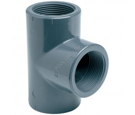 Тройник ПВХ Effast RERTIE020B 90° с внутренней резьбой, d1/2