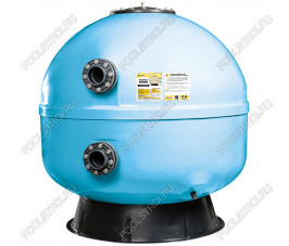 Фильтр AquaViva MS1600 (101 м³/ч, 1600 мм, 3060 кг, 110 мм, 2,5Бар, 1 м засыпка)