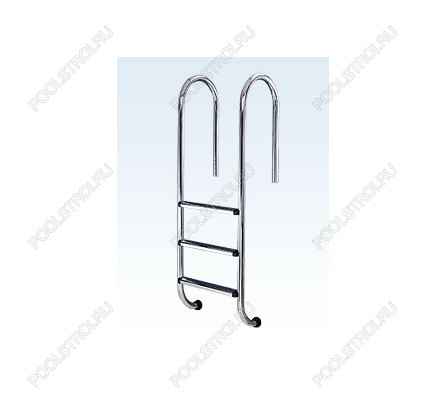 Лестница  3 ступени  (у.б.) Flexinox WALL (87132031)